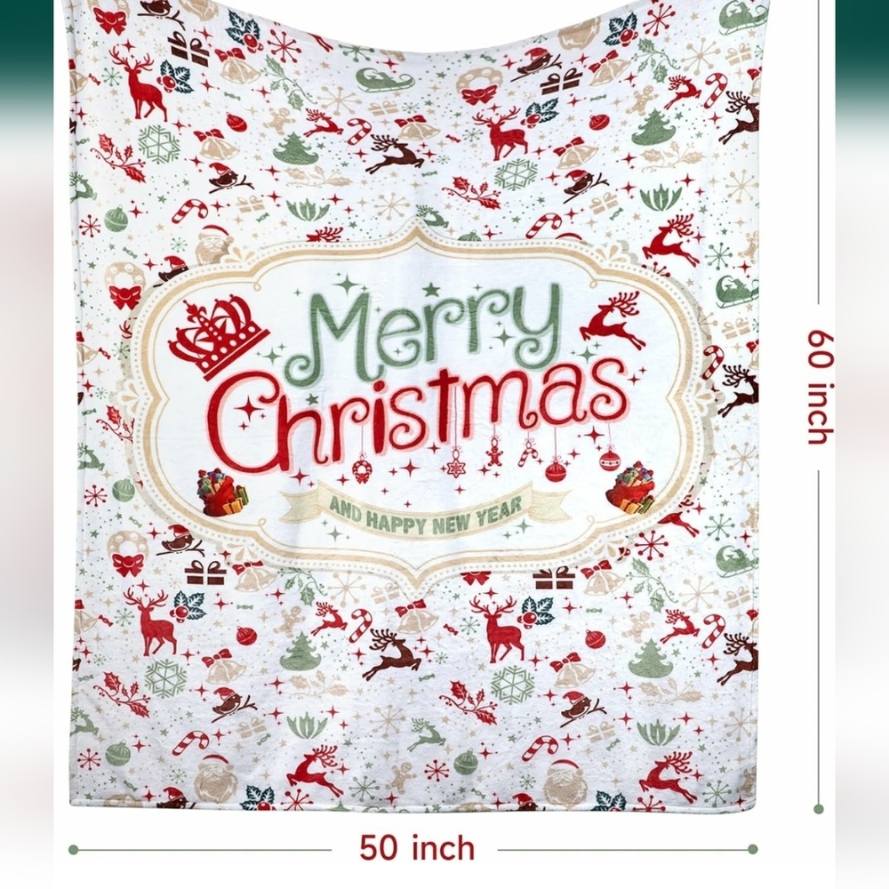 Christmas Blanket Gifts for Mom, Daughter